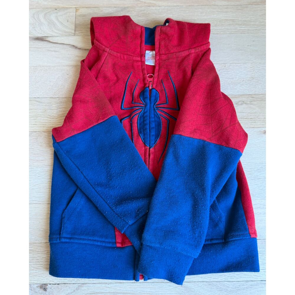 Marvel Spider-Man Toddler 2T Zip-Up Hoodie